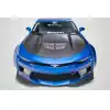 2016-2023 Chevrolet Camaro Carbon Creations DriTech Grid Hood - 1 Piece - Image 1