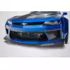 2016-2018 Chevrolet Camaro Carbon Creations DriTech Grid Front Bumper Air Duct Extensions Add Ons Spat Extensions - 2 Piece - Image 1