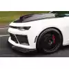 2016-2018 Chevrolet Camaro Carbon Creations DriTech Grid Front Bumper Air Duct Extensions Add Ons Spat Extensions - 2 Piece - Image 9