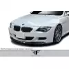 2006-2010 BMW M6 E63 E64 Carbon AF-1 Front Lip Spoiler ( CFP ) - 1 Piece - Image 2