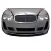 2003-2010 Bentley Continental GT GTC AF-2 Front Lip Spoiler ( GFK ) - 1 Piece ( Must be used with AF-2 Front Bumper) - Image 1