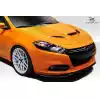 2013-2016 Dodge Dart Duraflex Hellcat Look Hood - 1 Piece - Image 2