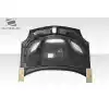 2000-2005 Dodge Neon Duraflex Hellcat Look Hood - 1 Piece - Image 6