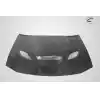 2006-2010 Dodge Charger Carbon Creations DriTech Hellcat Look Hood - 1 Piece - Image 2