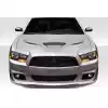 2011-2014 Dodge Charger Duraflex Hellcat Look Hood - 1 Piece - Image 1