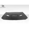 2005-2007 Dodge Magnum Duraflex Hellcat Look Hood - 1 Piece - Image 4