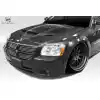 2005-2007 Dodge Magnum Duraflex Hellcat Look Hood - 1 Piece - Image 2