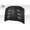 2005-2007 Dodge Magnum Duraflex Viper Look Hood - 1 Piece - Image 4