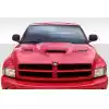 1994-2001 Dodge Ram Duraflex Hellcat Look Hood - 1 Piece - Image 1