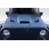 2007-2018 Jeep Wrangler Duraflex Hellcat Look Hood - 1 Piece - Image 1