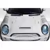 2002-2006 Mini Cooper / Cooper S R50 R53 2005-2008 Cooper convertible R52 Duraflex Racer Hood - 1 Piece - Image 1