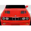 1984-1991 BMW 3 Series E30 Duraflex GTR Hood - 1 Piece - Image 1