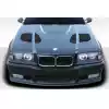 1992-1998 BMW 3 Series M3 E36 2DR Duraflex GTR Hood - 1 Piece - Image 1