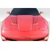 1997-2004 Chevrolet Corvette C5 Duraflex H Design Hood - 1 Piece - Image 1