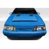 1987-1993 Ford Mustang Duraflex GT500 Hood - 1 Piece - Image 1