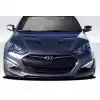 2013-2016 Hyundai Genesis Coupe 2DR Duraflex AM-S Hood - 1 Piece - Image 1