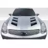 2003-2004 Infiniti G Sedan G35 Duraflex AM-S Hood - 1 Piece - Image 1