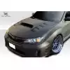 2008-2011 Subaru Impreza 2008-2014 WRX STI Duraflex VR-S Hood - 1 Piece - Image 3