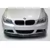 2009-2011 BMW 3 Series E90 4DR Carbon Creations AK-M Front Lip Spoiler - 1 Piece( M sport front bumper only) - Image 1