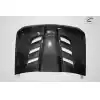 2007-2013 Chevrolet Silverado Carbon Creations Viper Look Hood - 1 Piece - Image 3