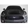 2015-2017 Ford Mustang Carbon Creations CVX V2 Hood - 1 Piece - Image 1