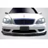 2003-2006 Mercedes S Class W220 Carbon Creations L Sport Front Lip Spoiler - 1 Piece ( Amg models only) - Image 1