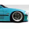 1992-1998 BMW 3 Series M3 E36 2DR Duraflex Circuit Front Fender Flares (50mm) - 4 Piece - Image 1