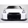 2009-2016 Nissan GT-R R35 Carbon Creations LBW Front Splitter - 1 Piece - Image 1