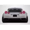 2009-2016 Nissan GT-R R35 Carbon Creations LBW Rear Diffuser / Splitters - 3 Piece - Image 1