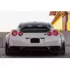 2009-2016 Nissan GT-R R35 Carbon Creations LBW Rear Diffuser / Splitters - 3 Piece - Image 2