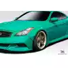 2008-2015 Infiniti G Coupe G37 Q60 Duraflex LBW Front Fender Flares - 4 Piece - Image 2