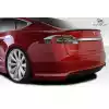 2012-2016 Tesla Model S Duraflex UTech Rear Diffuser - 1 Piece - Image 2