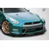 2012-2016 Nissan GT-R R35 Carbon Creations HK Front Lip Spoiler - 1 Piece - Image 2