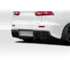 2008-2015 Mitsubishi Lancer Evolution 10 Duraflex VR-S Rear Diffuser - 1 Piece - Image 1