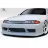 1989-1994 Nissan Skyline R32 2DR / 4DR Duraflex V-Speed Front Bumper - 1 Piece - Image 2