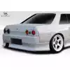 1989-1994 Nissan Skyline R32 2DR Duraflex V-Speed Rear Bumper - 1 Piece - Image 2