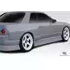 1989-1994 Nissan Skyline R32 2DR Duraflex Type U Side Skirts - 2 Piece - Image 2