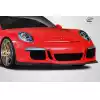 2012-2015 Porsche 911 Carrera 991 Carbon Creations DriTech GT3 Look Front Bumper - 1 Piece - Image 2