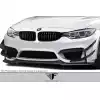 2014-2020 BMW 4 Series F32 AF-1 Wide Body Front Lip Spoiler ( GFK ) - 1 Piece ( Must be used with Couture M4 Look Front Bumper ) (S) - Image 2