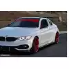 2014-2020 BMW 4 Series F32 AF-1 Wide Body Side Spliters ( GFK ) - 2 Piece ( Must be used with Couture M Sport Look Side Skirts ) (S) - Image 2