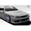 1997-1998 Nissan 240SX S14 Duraflex M-1 Sport Hood - 1 Piece - Image 2