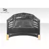 2003-2006 Mitsubishi Lancer Evolution 8 9 Duraflex C-1 Hood - 1 Piece - Image 6