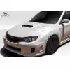 2008-2011 Subaru Impreza 2008-2014 WRX STI Duraflex C-1 Hood - 1 Piece - Image 3