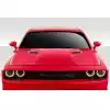 2008-2023 Dodge Challenger Duraflex SRT Look Hood - 1 Piece - Image 1