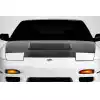 1989-1994 Nissan 240SX S13 Carbon Creations D-1 Hood - 1 Piece - Image 1