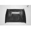 1997-2006 Jeep Wrangler Carbon Creations Heat Reduction Hood (fits all models without highline fenders) - 1 Piece - Image 6