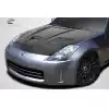 2003-2006 Nissan 350Z Z33 Carbon Creations Vader Hood - 1 Piece - Image 2