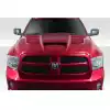 2009-2018 Dodge Ram 1500 Duraflex Viper Look Hood - 1 Piece - Image 1