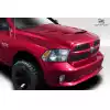 2009-2018 Dodge Ram 1500 Duraflex Viper Look Hood - 1 Piece - Image 2