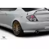 2003-2008 Hyundai Tiburon Duraflex MSR Rear Fender Flares - 2 Piece - Image 2